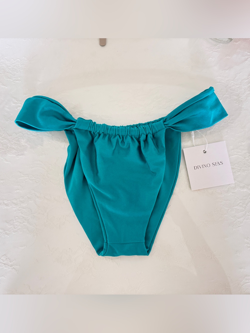 DIVINO SEAS Ana De Bretana Malachite Bikini Bottom